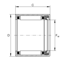 ʽѹȦ SCE2422-P, ˫ഽܷ⣬ ABMA 18.2 - 1982Ӣ