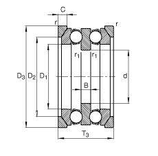  54212 + U212,  DIN 711/ISO 104 ׼Ҫߴ磬򣬴ȦһȦɷ