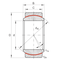 ؽ GE12-UK,  DIN ISO 12 240-1 ׼ά