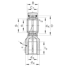 Һѹ˶ GIHNRK20-LO,  DIN ISO 12 240-4 ׼Ƽнװãά