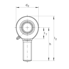 ˶ GAR70-DO-2RS,  DIN ISO 12 240-4 ׼ƣάഽܷ