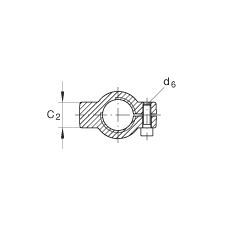 Һѹ˶ GIHNRK110-LO,  DIN ISO 12 240-4 ׼Ƽнװãά