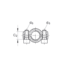 Һѹ˶ GIHNRK50-LO,  DIN ISO 12 240-4 ׼Ƽнװãά