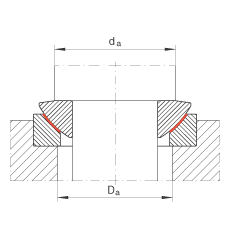 ؽ GE25-AW,  DIN ISO 12 240-3 ׼ά