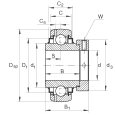  GE50-KRR-B-FA164, ȦƫȦλ  R ܷ⣬ʹ¶ȵ +250C