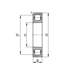 ι 20230-K-MB-C3,  DIN 635-1 ׼Ҫߴ, ׶ף׶ 1:12