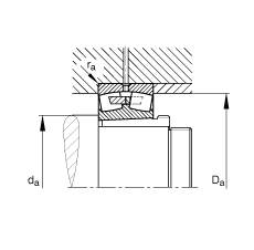 Ĺ 239/670-B-K-MB + AH39/670,  DIN 635-2 ׼Ҫߴ, ׶׺ж